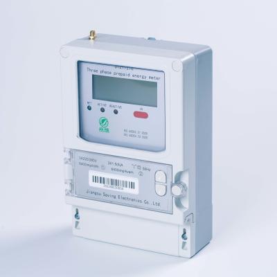 China Wifi Prepaid Din Rail Power Meter 3 Phase Residential Meter Current Transformer for sale