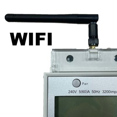 China OEM Prepaid Electronic Energy Meter Multi Tariff Meter Din Rail Wifi NB for sale