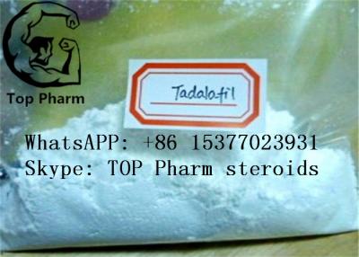 China Male Raw Tadalafil Powder , Cialis Tadalafil 20mg CAS 171596-29-5 99% Purity for sale