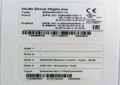 China El SERVO de Lenze E94AMHE0174 CONDUCE 9400 kilovatios MULTI de la IMPULSIÓN HIGHLINE 7,5 A 16,5 en venta