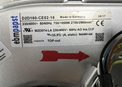 China EBMPAPST Blower ABB ACS800 Industrial Centrifugal Fan D2D160-CE02-16 for sale