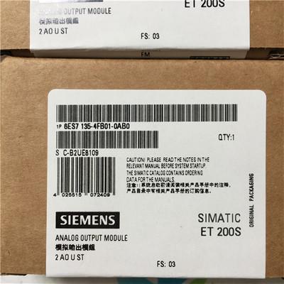 China Siemens 6ES7134-4FB01-0AB0 2 AI STANDARD U 15 MM WIDTH 12 BIT+SIGN à venda