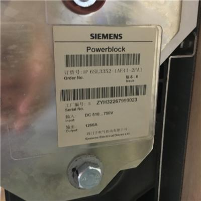 China Siemens 6SL3352-1AE41-4FA1 SINAMICS REPLACEMENT POWER BLOCK FOR DC DI CS MC GMC POWER BLOCKS for sale