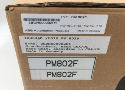 Chine ABB Field Controller PM802F Control Module AC800F PLS SPS 3BDH000002R1 CPU Base Unit à vendre