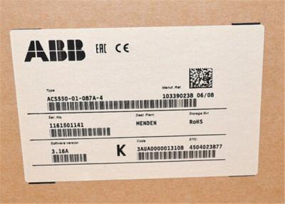 China ABB ACS550 ACS550-01-087A-4 PN 45KW I2N 87 A Variable Frequency Inverter for sale