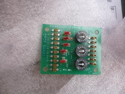 Chine GE Firing Circuit Board DS3800DFCF features 17 single-pin connectors and 3 potentiometers for adjusting the current à vendre