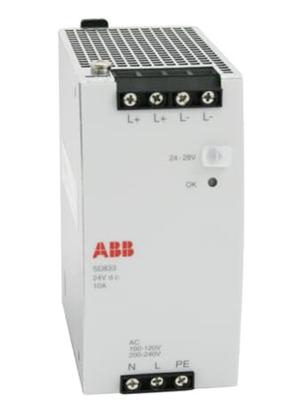 China ABB SD833 3BSC610066R1 Power Supply Input AC100-120/200-240 V Auto-select Input Output DC 24 V 10A for sale