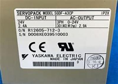 China Brand Yaskawa SGDF-A3CP 24V AC Servo Drives New Original In Box en venta