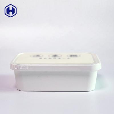 China Durable IML Plastic Containers For Storing Food Beverage à venda