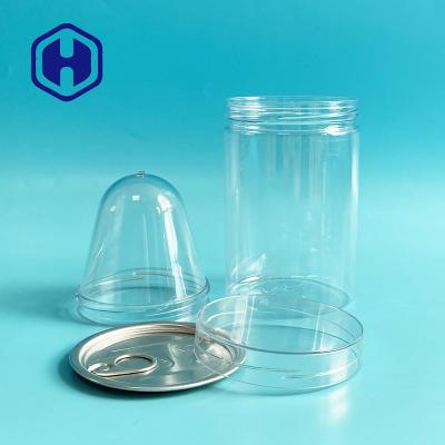 China 300# Plastic Easy Open Can PET Bottle Preform With Screw Lid for sale