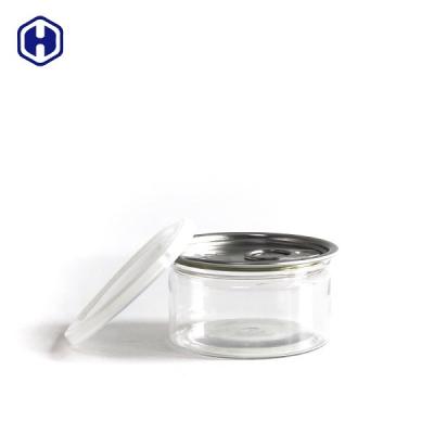 China Tuna Type Plastic Pull Tab Can With Aluminium 211 EOE Lid 100ml 3.5g for sale
