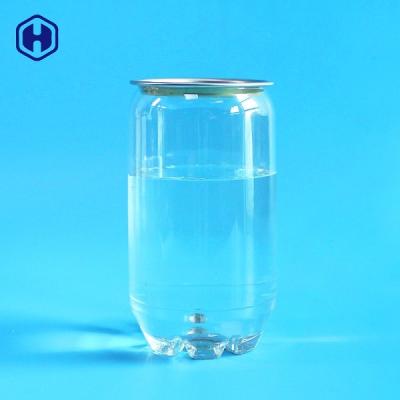 Κίνα Σαφής της PET πλαστική σόδας συσκευασία ποτών δοχείων 375ML ενωμένη με διοξείδιο του άνθρακα 13OZ προς πώληση