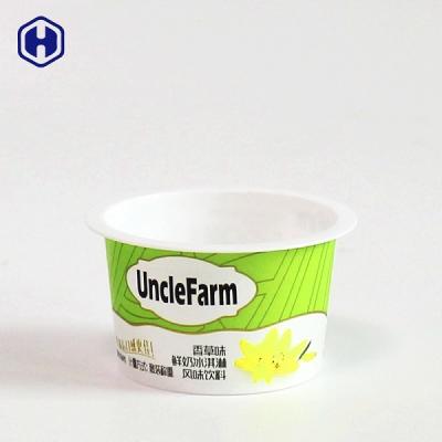 China PP Plastic Disposable Ice Cream Cups Aluminium Plastic Foil Sealing for sale