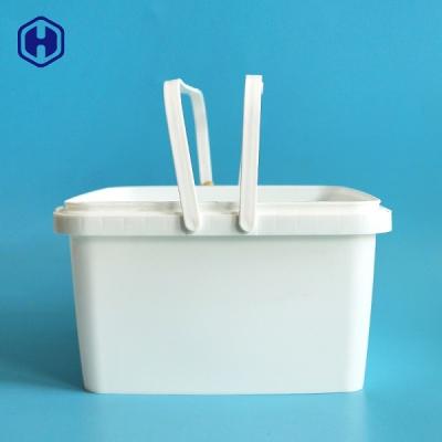China Microwavable Small Square Plastic Containers Heat Resistant Printing for sale