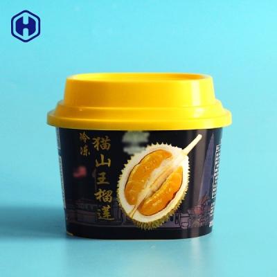 China Acondicionamiento de los alimentos congelados de rey Cover de los envases de plástico del cuadrado IML 300ml 10OZ en venta