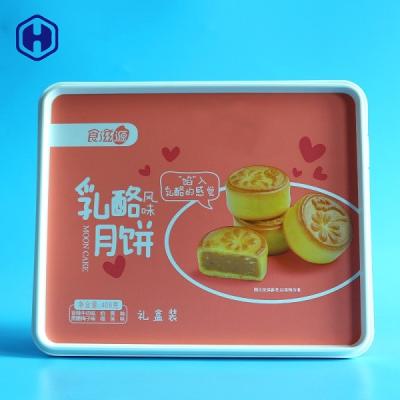 China Wedding Gift Plastic Square Box Container Food Safe Aesthetic Feeling for sale