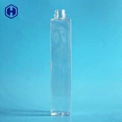 China Square Canned Empty Plastic Bottles With Screw Lid Leakage Proof for sale