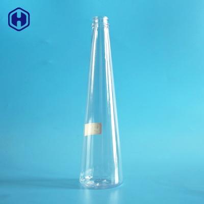China PET Transparent Empty Sauce PET Bottle Pagoda Shape 264MM Height for sale