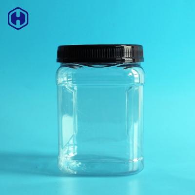 China Home Kitchen Use Plastic Grip Jars Lightweight Plastic Biscuit Containers for sale