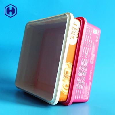 China Recipientes plásticos quadrados pequenos da caixa Microwavable de IML resistentes ao calor à venda