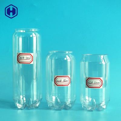 China Cold Coffee Beverage Plastic Drink Containers With Aluminium Lid for sale