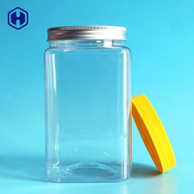 China Aluminium Cap Square Plastic Food Containers Round Mouth Diameter 83.3mm for sale