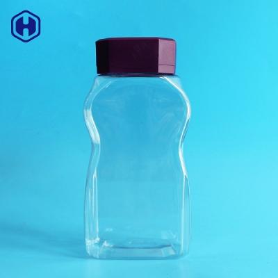 China Coffee Bean Leak Proof Plastic Jar   Transparent Plastic Food Jar for sale