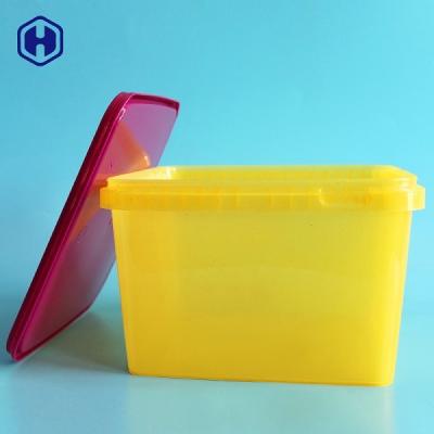 Cina Le anti vasche BPA dei biscotti IML dell'acqua liberano i pp vuoti che imballano il colore giallo della scatola in vendita
