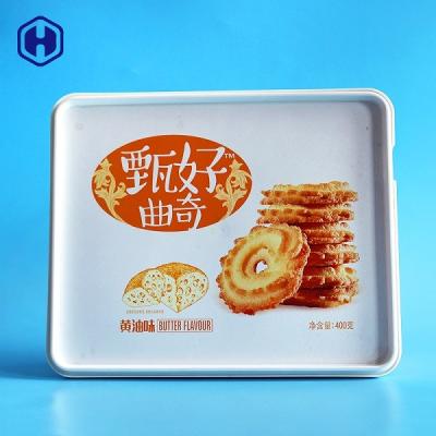 China Yellow Butter Home Sweet Gift Container Packaging Personalized L25.7 * W21.3 * H6.9 Cm for sale