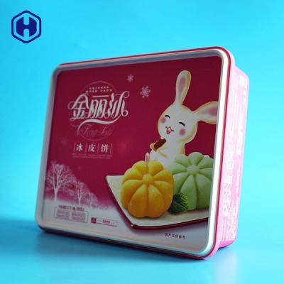 China Waterproof PP IML Square Candy Container Color Customized  Below 120℃ for sale