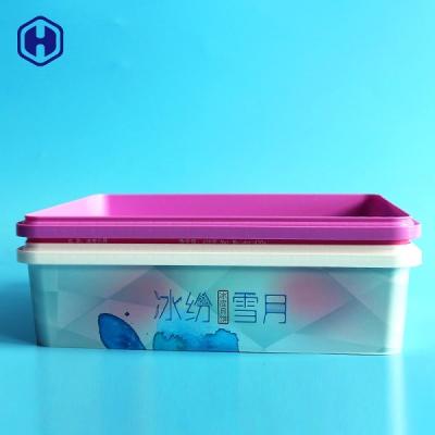 Chine Casse-croûte fort empilable de nourriture d'IML empaquetant le coffre-fort en plastique à micro-ondes de pp à vendre