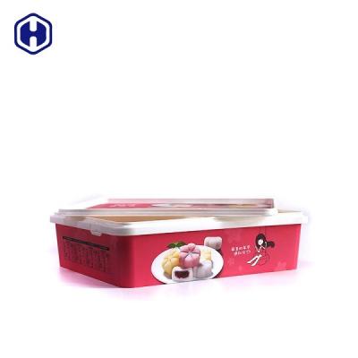 China Recyclable Square IML Box Packing Soft Candy Cake Anti - Counterfeiting for sale