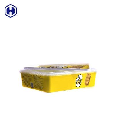 Cina Contenitore di imballaggio per alimenti della soda pp del dolce dell'uovo della scatola di abitudine 2600ML IML in vendita