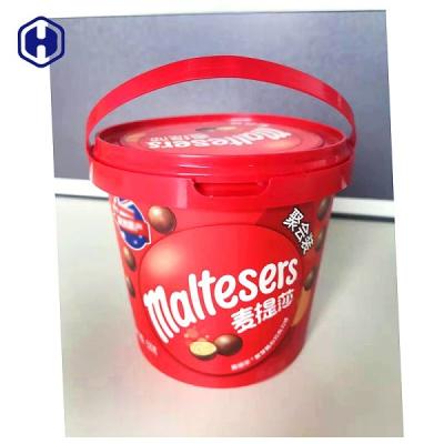 China ODM Chocolate Ball IML Tube Container Packaging Microwavable Eco - Friendly for sale
