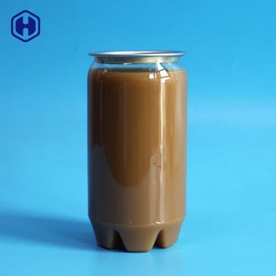China FDA Transparent 12.5 OZ 375ML Plastic Beverage Cans for sale