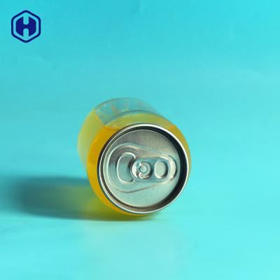 China Airtight Lemon Tea 4.52 Inch Plastic PET Soda Cans for sale