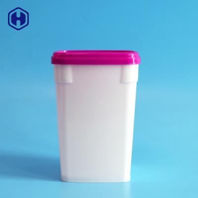中国 23oz IML Plastic Containers With Color Lid Printing Logo 販売のため