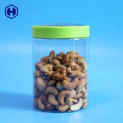 China 500ml 16.9oz EOE Lid PET Round Plastic Jar for sale