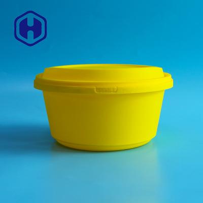China Party Gathering 1100ml 1500ml IML Plastic Containers Custom With Cap for sale