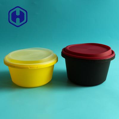 China Sushi Catering Take Out Party Plastic Food Storage Container With Lid 3000ml for sale