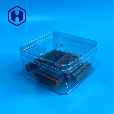 China 109mm Wide 350ml Plastic Display Box Desserts Food Packaging for sale