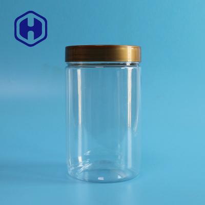 China Bpa Free Food Safe Plastic Jars 810ml Snack Dry Fruits Packing for sale