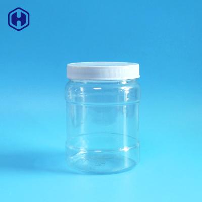 China 800ml Leak Proof Plastic Jar Canning Plum Cake Kombucha Empty PET Bottles for sale