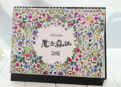 China Custom Design Paper Calender Book Printing Services For Office / Home Furniture Accessories for sale