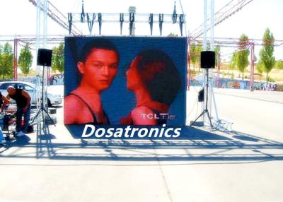 China High brightness P7.2mm Outdoor Full Color Led Signs Seamless Video Wall Rental for sale