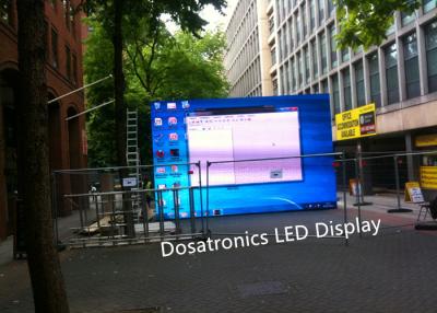 China As telas video exteriores do diodo emissor de luz da fase de P5.14mm com morrem armário do alumínio de molde à venda