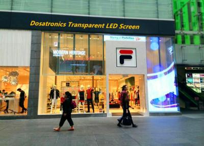China Commercial Waterproof P5 P6 P7 Transparent LED Display Digital Billboards for sale