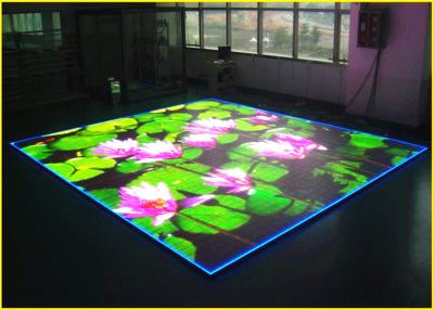 China Rental Illuminated Floor LED Screen Aluminum SMD P7.2 High Definition Video for sale