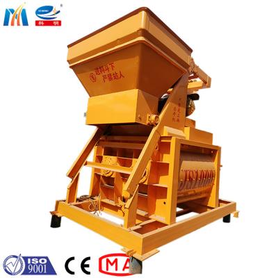 China 80mm Aggregate Concrete Mixer KEMING JS Type For Concrete Mixing Plant for sale