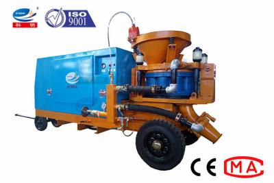 Chine Pulvérisateur concret humide mobile de mélange à eau de machine à moteur diesel de béton projeté à vendre